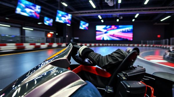Top 5 activités de vitesse à Paris : karting et sim racing