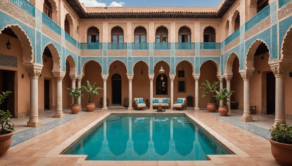 Découvrez les meilleurs riads à marrakech avec piscine